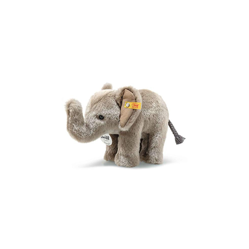 Steiff 64487 Trampili Elephant, 18 Cm - Plush Soft Toy Grey