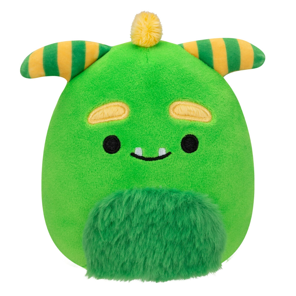 SQHW00625 Green 7.5-Inch Callum Monster with Fuzzy Belly-Large Ultrasoft Official Plush