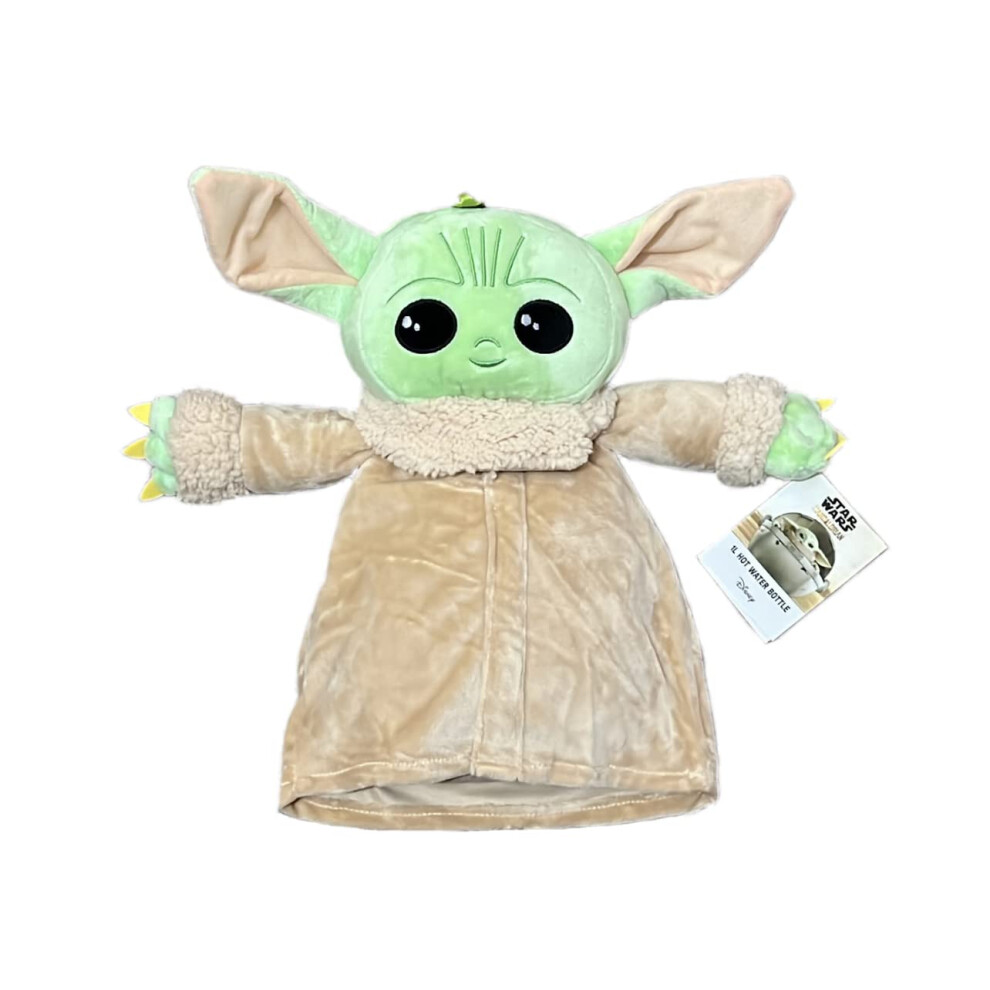 Primark Limited Primark Disney Star Wars The Mandalorian Baby Yoda Grogu The Child Hot Water Bottle 1L, Multi, Medium