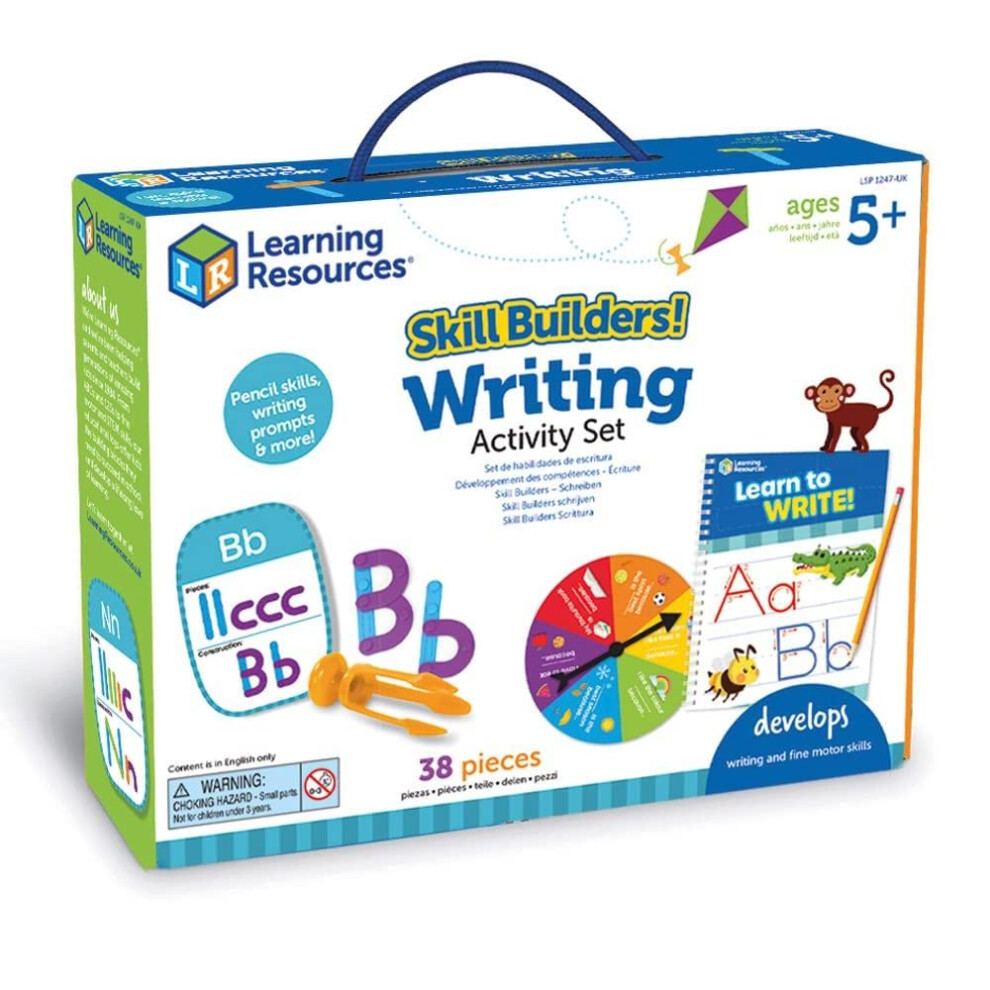 LSP1247-UK Buchstaben Builders Set, Handwriting Practice Activities, Pencil Grip Skill Trainer, Formation, Letter