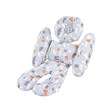 Pram Seat Liner Pushchair Seat Cushion Car Seat Insert Pad Universal Stroller Liner Soft Infant Newborn Head and Neck