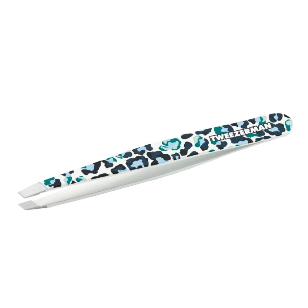 Leopard Slant Tweezer