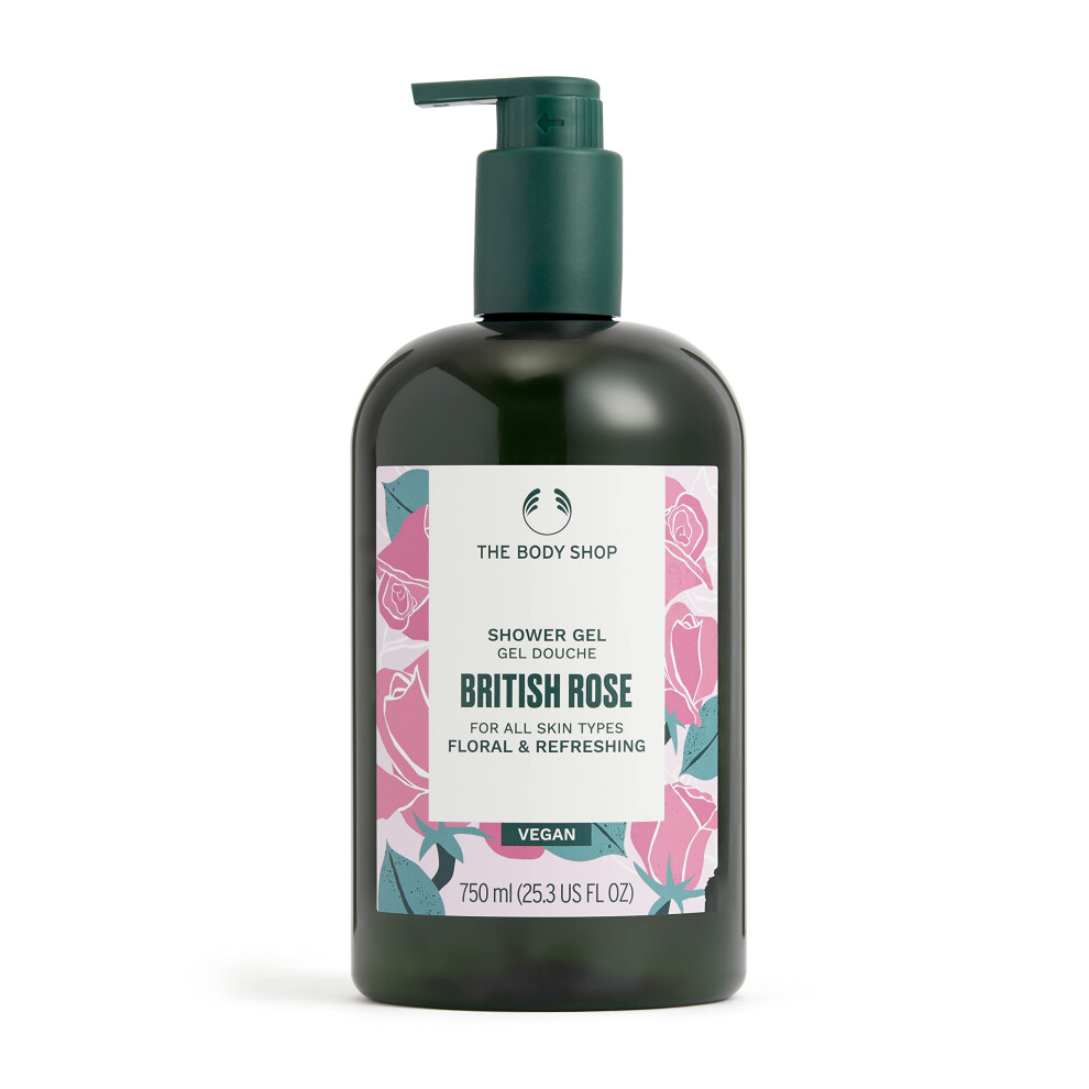 British Rose Shower Gel 750ml