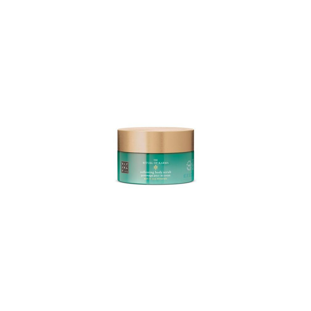 Body Scrub The Ritual of Karma - Body Salt Scrub Made with Sea Salt and Sea Minerals - Made from 94% Natural Origin