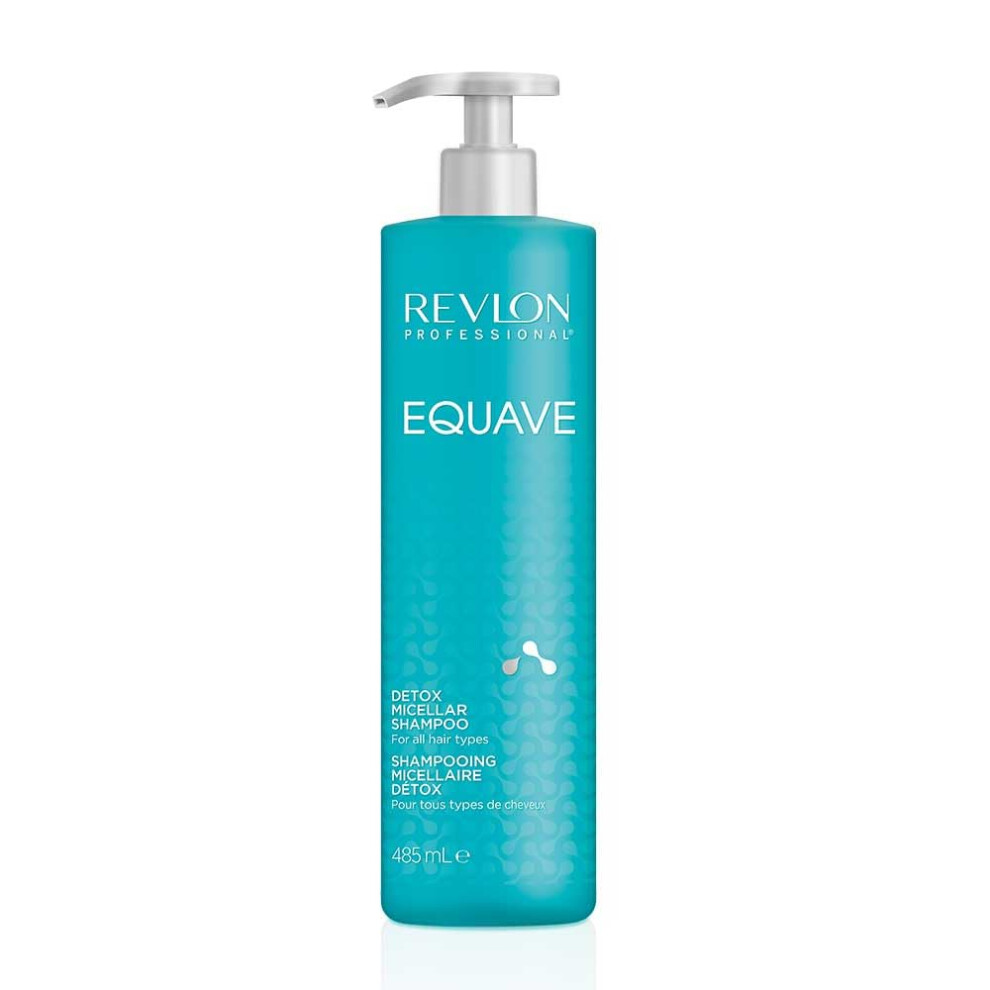EQUAVE DETOX MICELLAR SHAMPOO FOR ALL HAIR TYPES, Micellar Shampoo, Detox Shampoo, Cleansing Shampoo, Keratin-Enriched