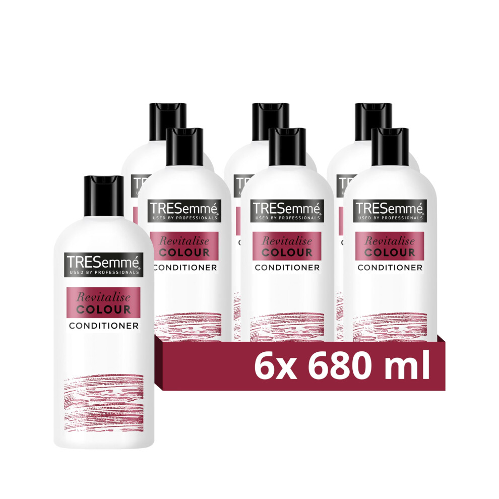 TRESemmÃ© Revitalise Colour Conditioner Up To 12 Weeks Of Colour vibrancy* For Coloured Hair 6x 680 Ml