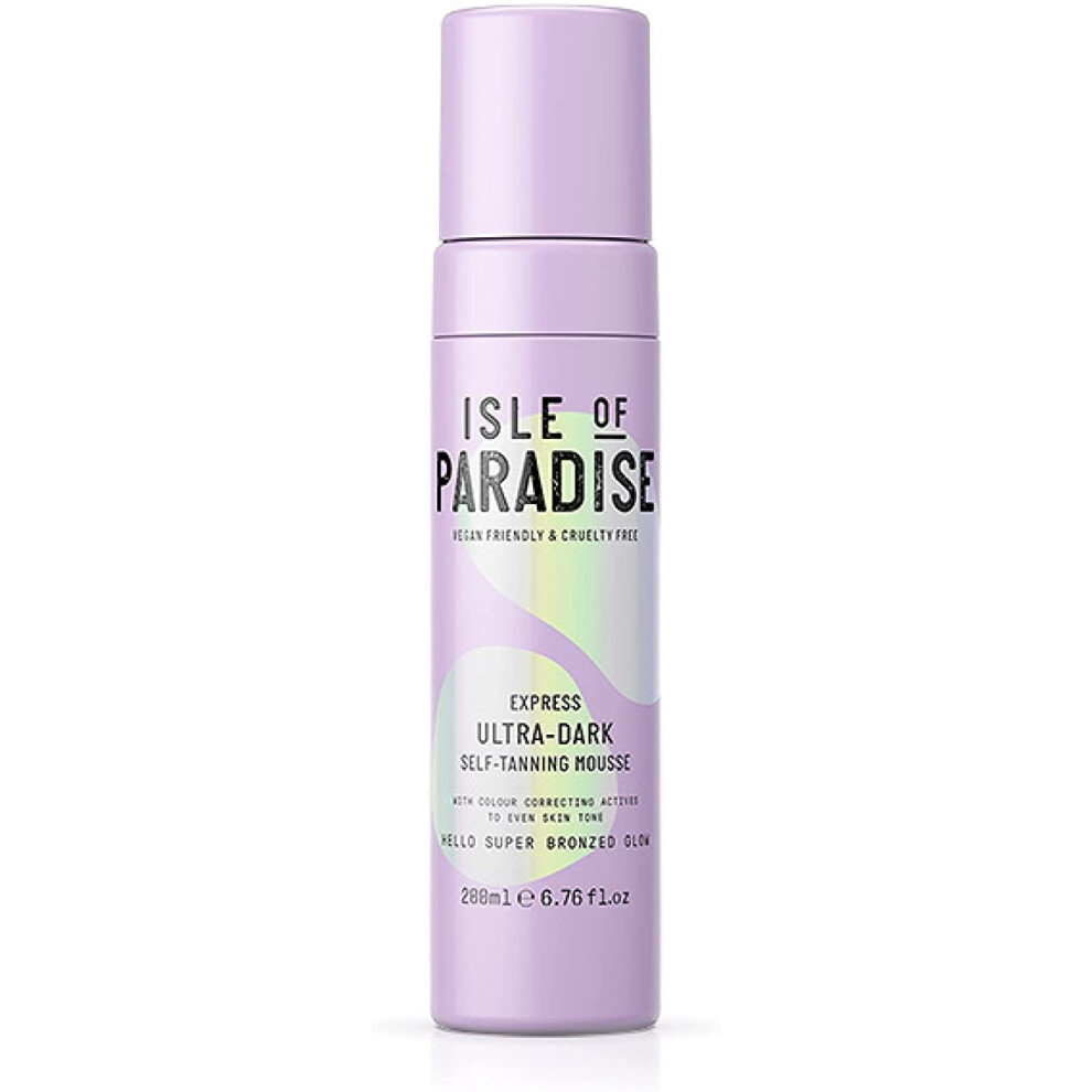 Isle Of Paradise Dark Express Ultra- Self-Tanning Mousse 200Ml