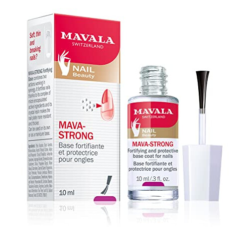Mavala Mava-Strong Fortifying Base Coat, 0.3 Ounce