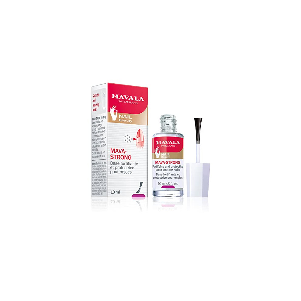 Mavala Mava-Strong Fortifying Base Coat, 0.3 Ounce