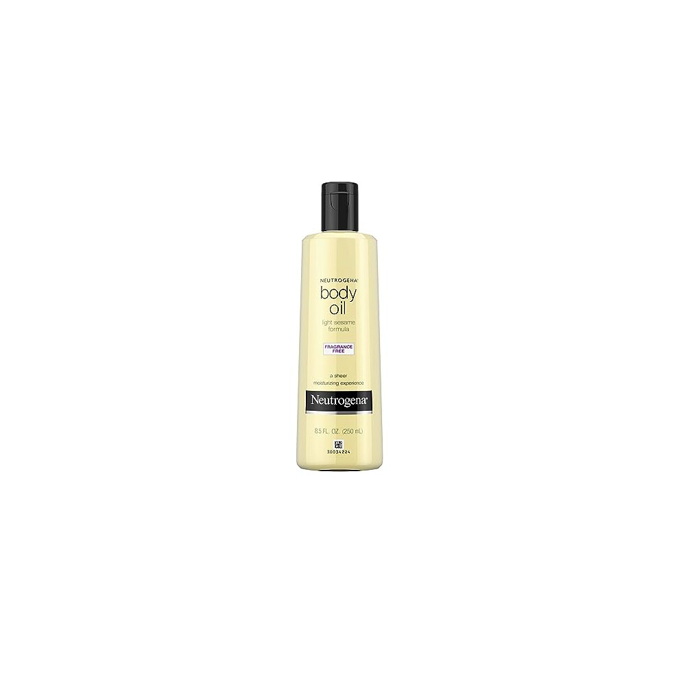 Body Oil, Fragrance Free - 8.5 OZ