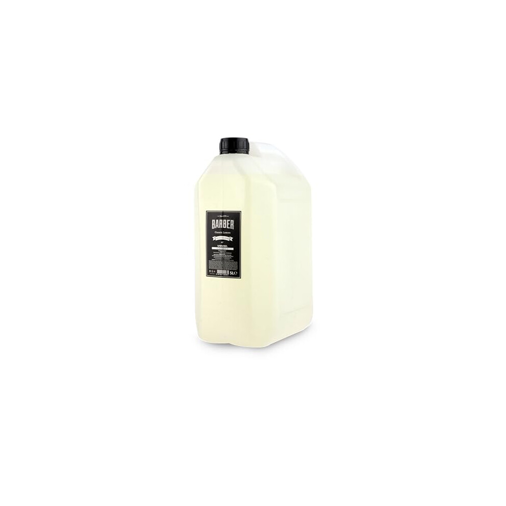 The Shave Factory Marmara Barber Lemon Cologne 5Lt - Special Mega Pack For Professional Barbers And Cologne Enthusiasts - Ideal