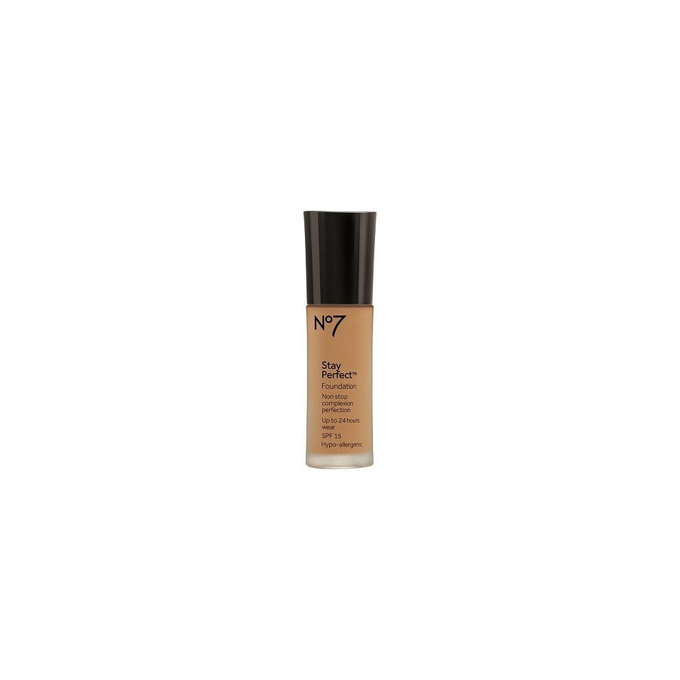 No7 Brown Stay Perfect Foundation Wheat Wheat