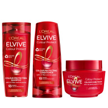 L'Oréal Paris Elvive Colour Protect Routine for Coloured, Highlighted Hair, Prolongs Colour Vibrancy, Silicone Free,