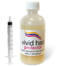 Inverto Vivid Hair Color Protector Perfector 120 Grama Preveni o clareamento de cabelo destacando danos para colorir desde o in   cio para todas as