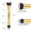 DUcare Σετ Πινέλων Μακιγιάζ με Διπλή Άκρη για Foundation και Contour 2 τεμ 7