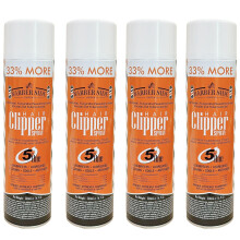 ican Barber Side London Clipper Spray For Hair Clippers, Disinfectant/Lubricates/Anti-rust Formula 454g x 4