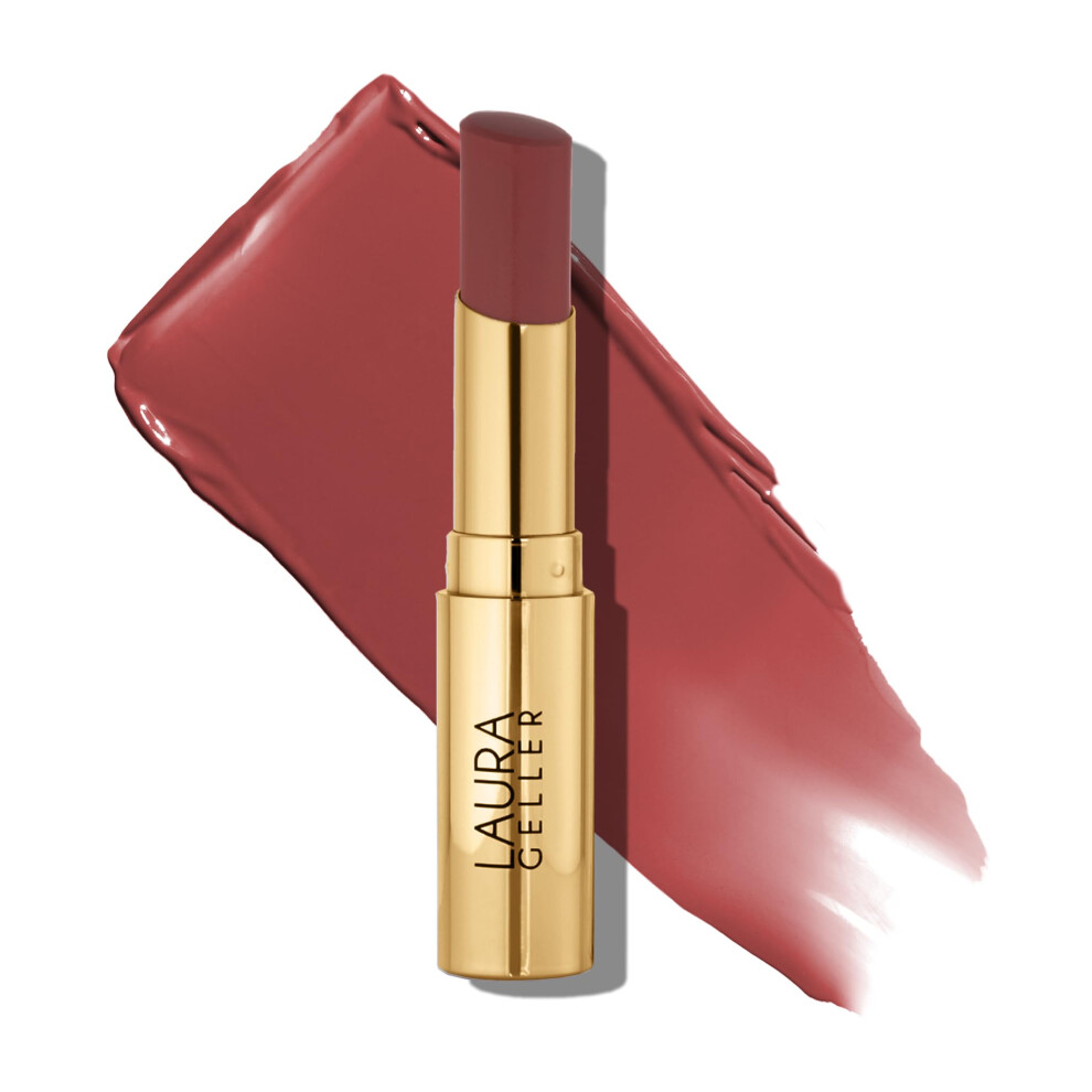Laura Geller Beauty Laura Geller New York Jelly Balm Moisturizing Tinted Lip Balm - Terracotta Go - Hydrating Vitamin E - Semi-Shine Finish