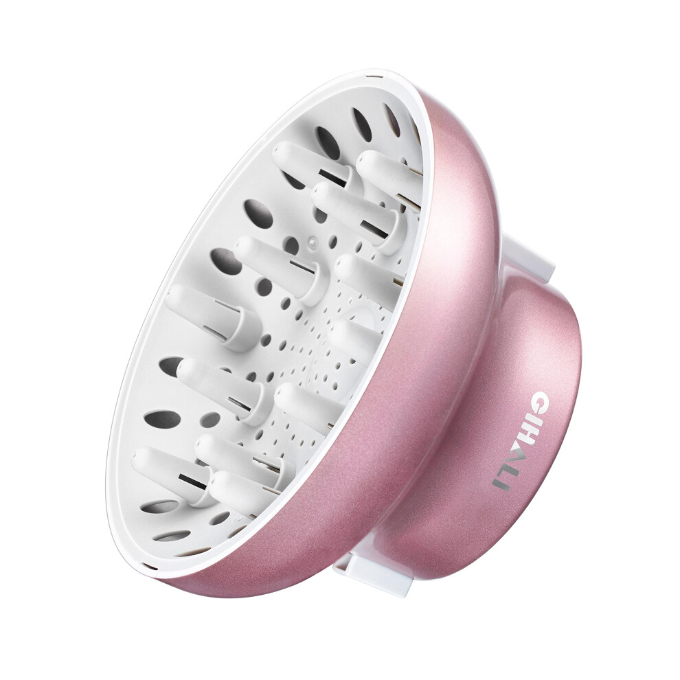 Gihali Universal Hair Diffuser "Newly Upgraded Strong Holding" Adaptable For Hair Dryers With D-4.4Cm To 6.6Cm For Curly Or