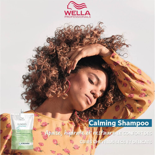 Wella Șampon de păr, pentru calmare, Wella Professionals, Elements Calming, 1000 ml 2
