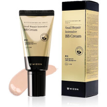SNAIL REPAIR INTENSIVE BB CREAM (#21), SPF 30 PA+++ Multifunctional BB Cream with Snail Mucin, Sun Protection and Makeup