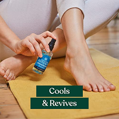 The Body Shop Peppermint Cooling Foot Spray - 100ml 1