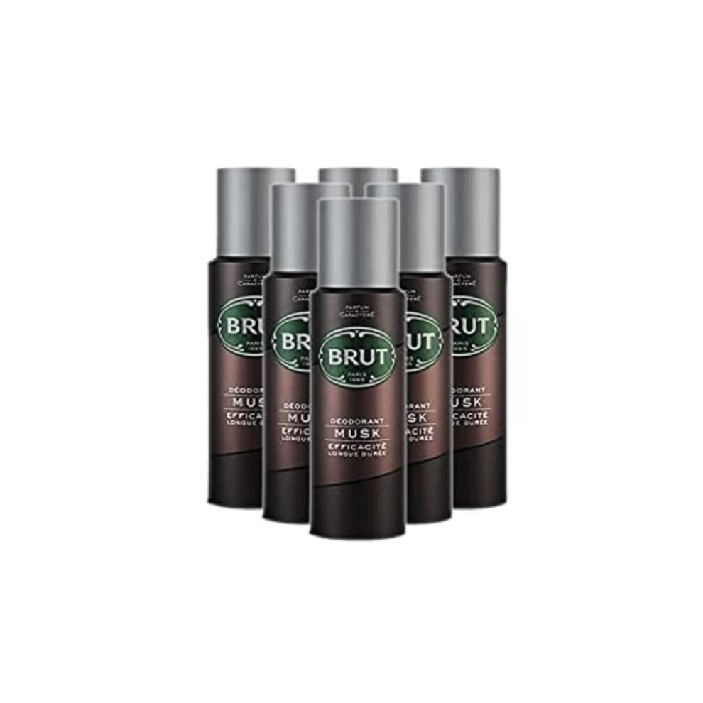 Musk Deodorant Spray 200ml (Pack of 6)