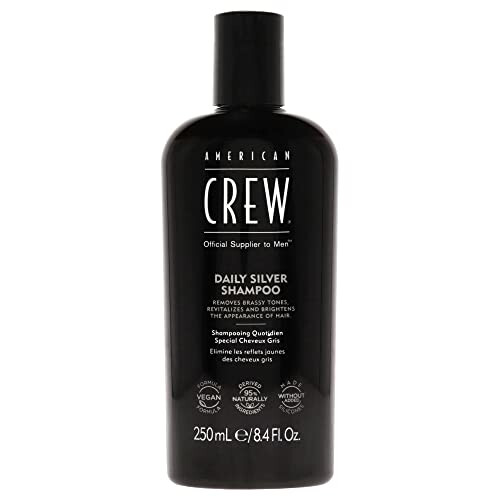 American Crew Daily Silver Shampoo For Men 8.45 oz Shampoo