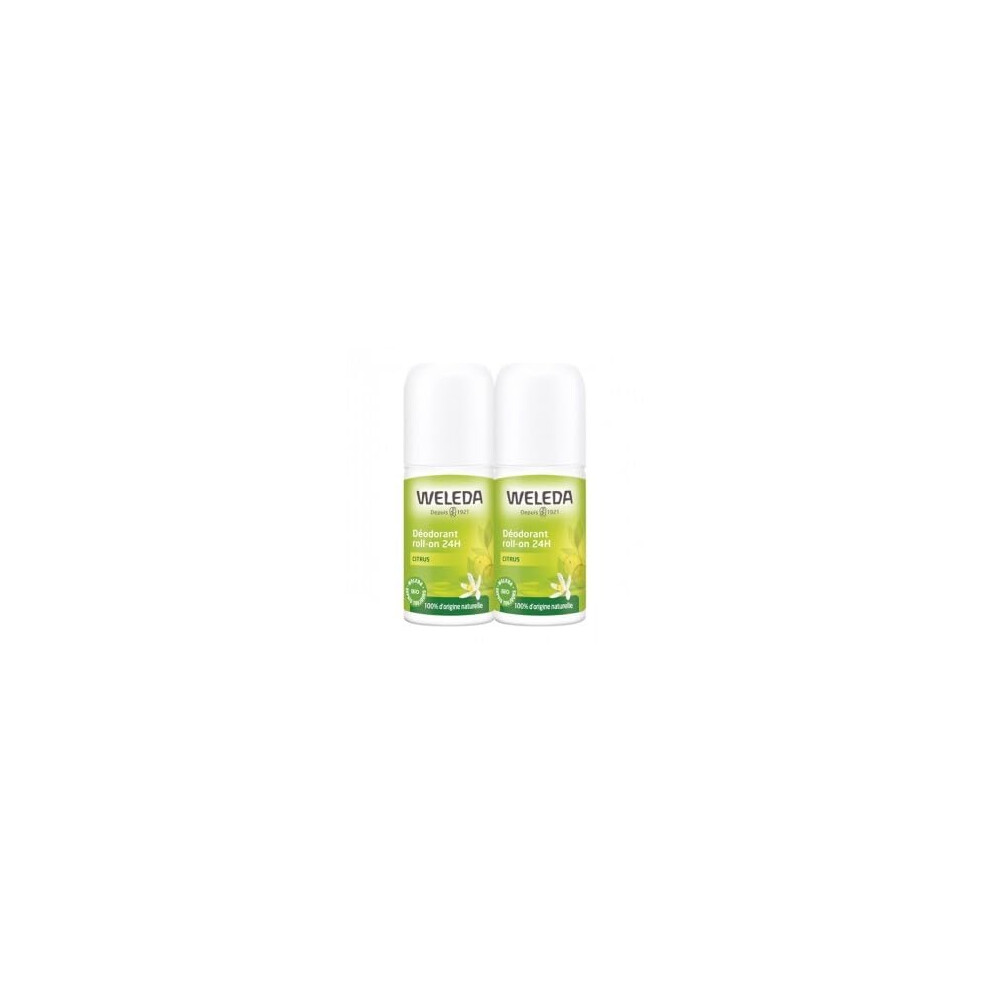 Citrus Deodorant Roll-on 24H 2 x 50ml