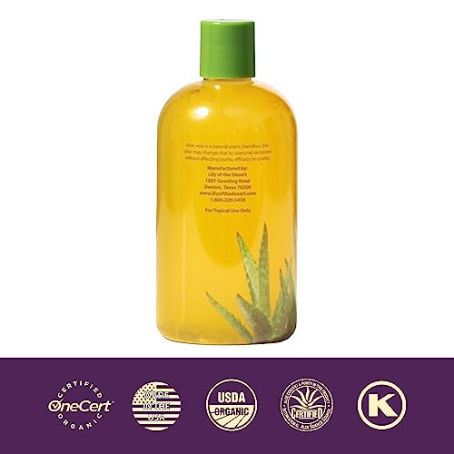 Aloe Vera Gelly Bottle, 12 Ounce 1