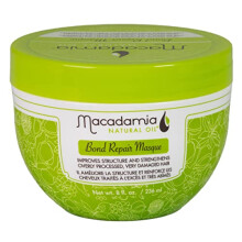 Bond repair mask helps revive and strengthen overly processed, damaged hair formulated with naturally-derived amino