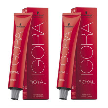 Igora Royal 7 – 57 Medium Blonde Gold Copper 60ml 2er Pack (2x60ml)