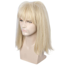 Linfairy 80s Heavy Metal Halloween Mullet Fancy Rochie (mix blond)