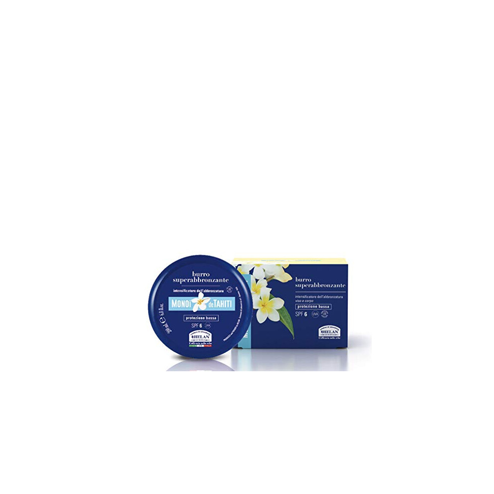 Helan , Monoi De Tahiti - Face And Body Tanning Accelerator, Body Butter & Tanning Moisturiser With Natural Tan