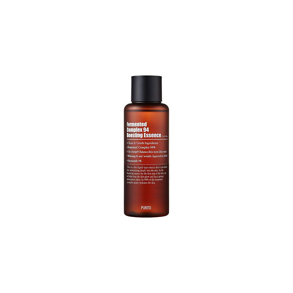 Purito Fermented Complex 94 Boosting Essence 150Ml/5.1Fl.oz Skincare Booster,Safe Ingredients, Natural, Soothing, Fermentation