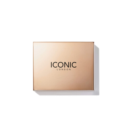 ICONIC LONDON Eyebrow Cushion 2 Colour Sculpter | Fill and Define Eyebrows Includes a Double Sided Applicator (Blonde) 2