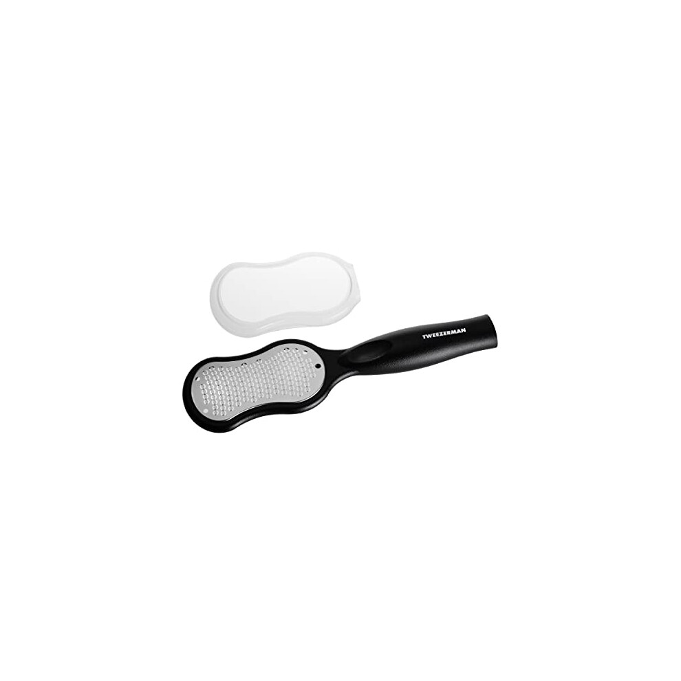 Tweezerman Pedicure Rasp Callus Remover - Stainless Steel Rasp Removes Rough, Hard, And Callused Skin Easily & Effectively,