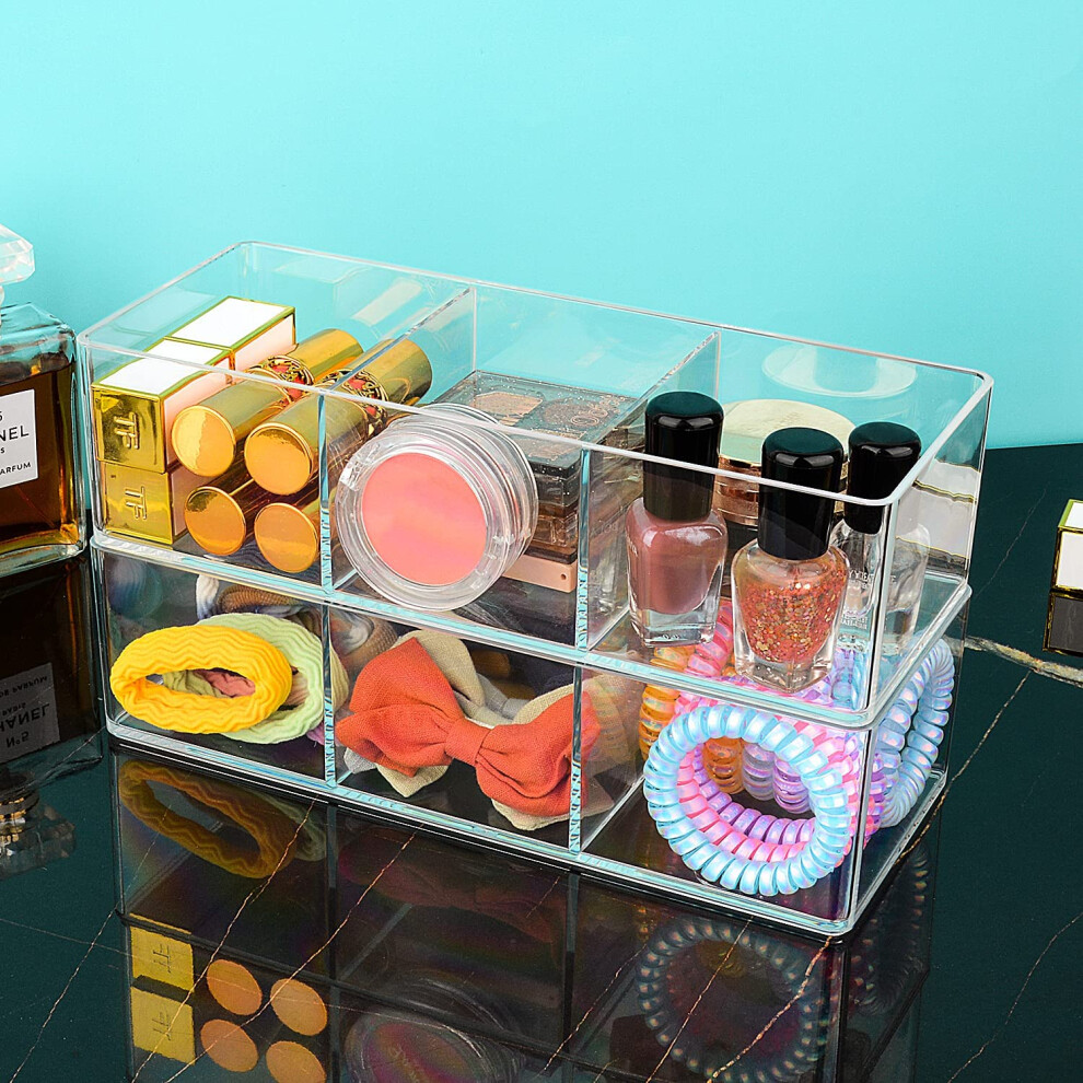 acrylic-organizer--2pk-cube-sections-makeup-organizer-for-drawer--makeup-organizer-for-vanity--countertop--bathroom