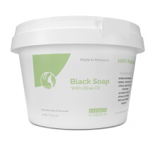 Sapone Nero di Fatima's Garden (Sapone Beldi) con Olio d'Oliva 100% naturale