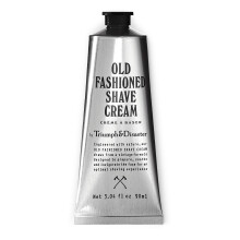 | Old Fashioned Shave Cream Tube | Shaving Lotion for Sensitive Skin - Alcohol Free, 90ml (90+ shaves)