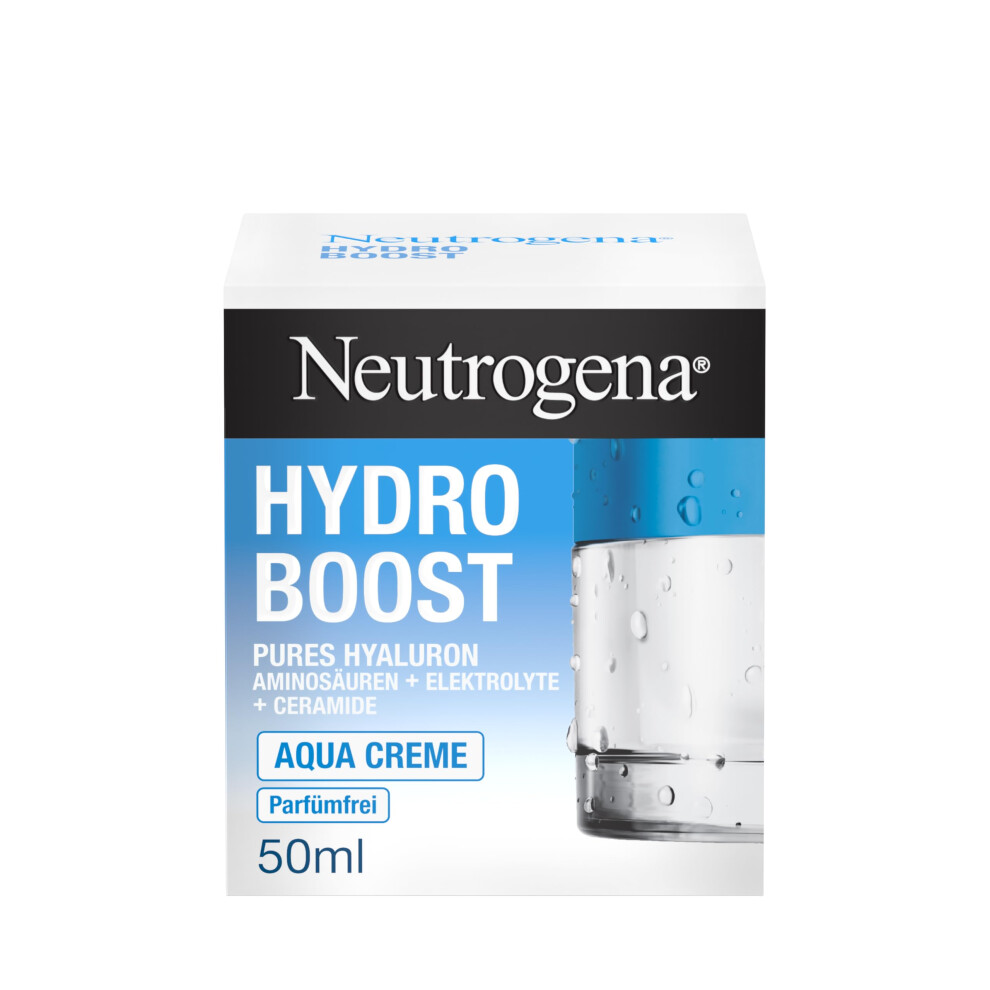 Hydro Boost Aqua Face Cream with Hyaluronic Oil Free and Fragrance Free for Dry Skin 50 ml