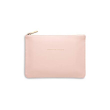 Vegan Leather Pouch (Blush)