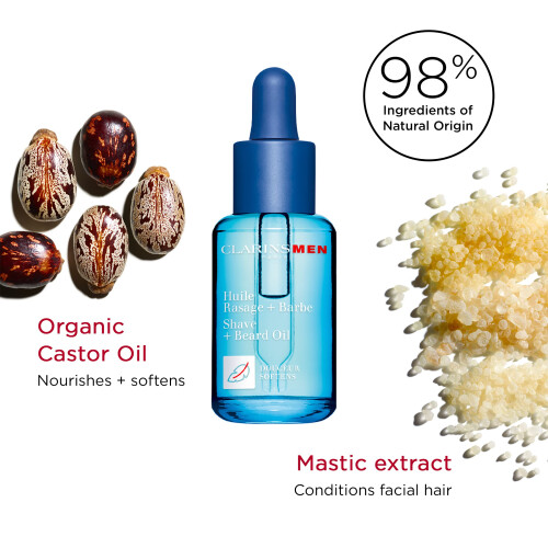 Clarins Clarins - Herren Rasier- und Bartöl (30ml) 2