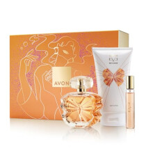 Eve Become Three Piece Gift Set with Eve Become EDP 50ml, EDP Purse Spray 10ml and Body Lotion 150ml