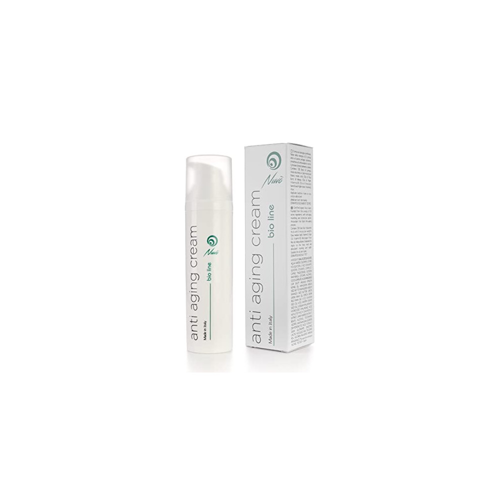 Nuvo' - Snail Mucin Face Cream, 72% Pure Snail Slime Anti Aging Cream, 75Ml, Certified Organic, For Face, Neck And Dã©Colletã©