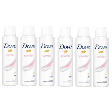 ANTIPERSPIRANT DEODORANT POWDER WOMEN 0% ALCOHOL 150ML (6)