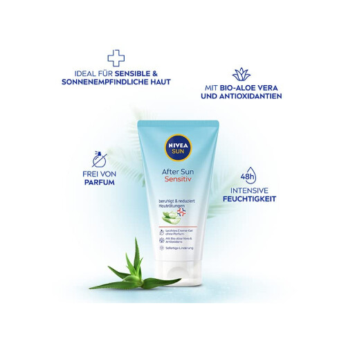 NIVEA Nivea Sun Kylande efter-solkräm med aloe vera, 175 ml 1