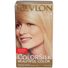 Revlon Tartós Hajfesték, 100% Ősz Haj Fedés, Ammónia Mentes, Keratin és Aminosavak, 04 Ultra Világos Natúr Szőke