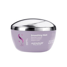 Hair Mask Alfaparf Milano Semi di Lino Smooth Rebel Hair 200 ml Softener