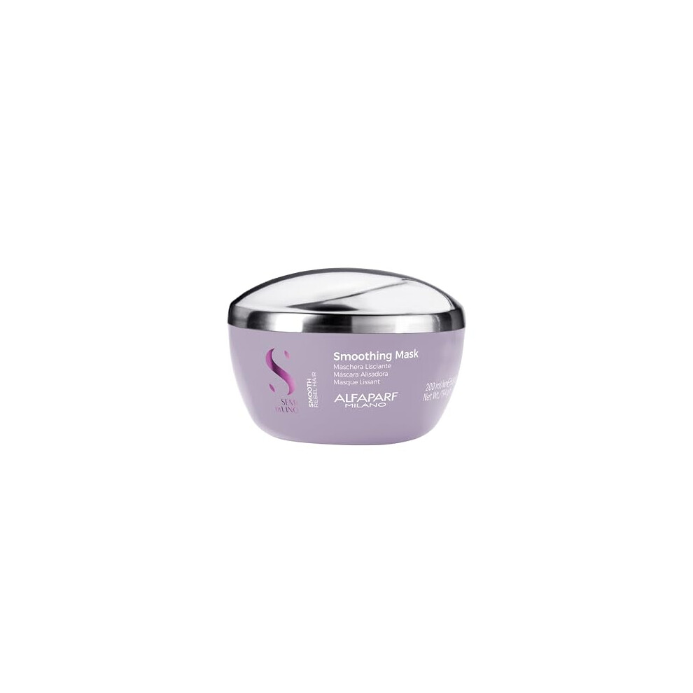 Alfaparf Semi Di Lino Smoothing Smoothing Mask 200 Ml - Unruly Hair