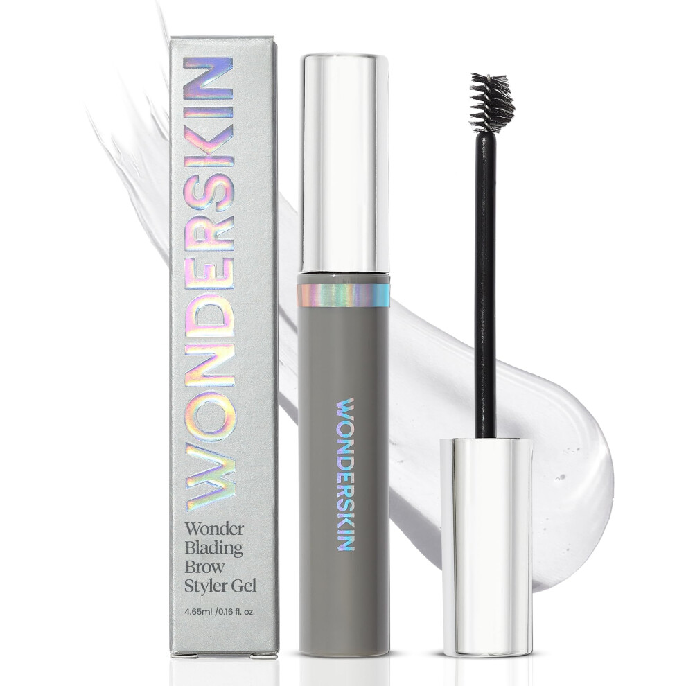 Wonder Blading Brow Styler Gel, Long Lasting Clear Eyebrow Gel, Lightweight Brow Styler Gel, Volumizing Brow Gel